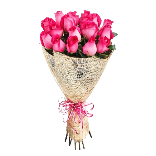 Bouquet «Blissful Blush», 15 roses
