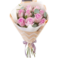 Bouquet «Softhearted Roses», 9 roses