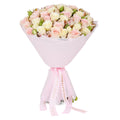 Bouquet «Cotton Candy Bliss», 33 roses