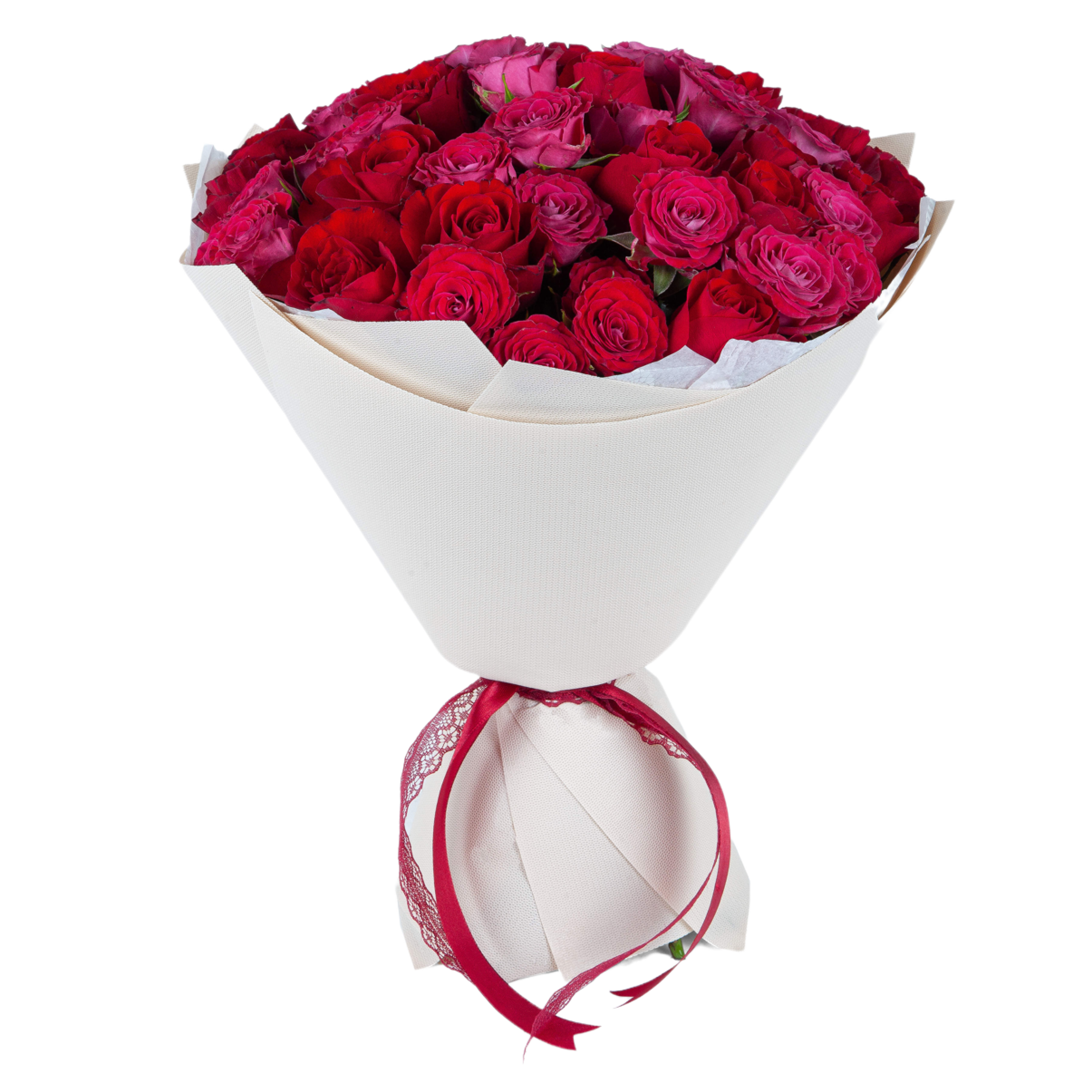 Bouquet «Nick's Dreams», 25 roses