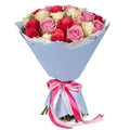 Bouquet «Crimson Charm», 22 roses