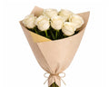Bouquet «Ivory Poise», 7 roses